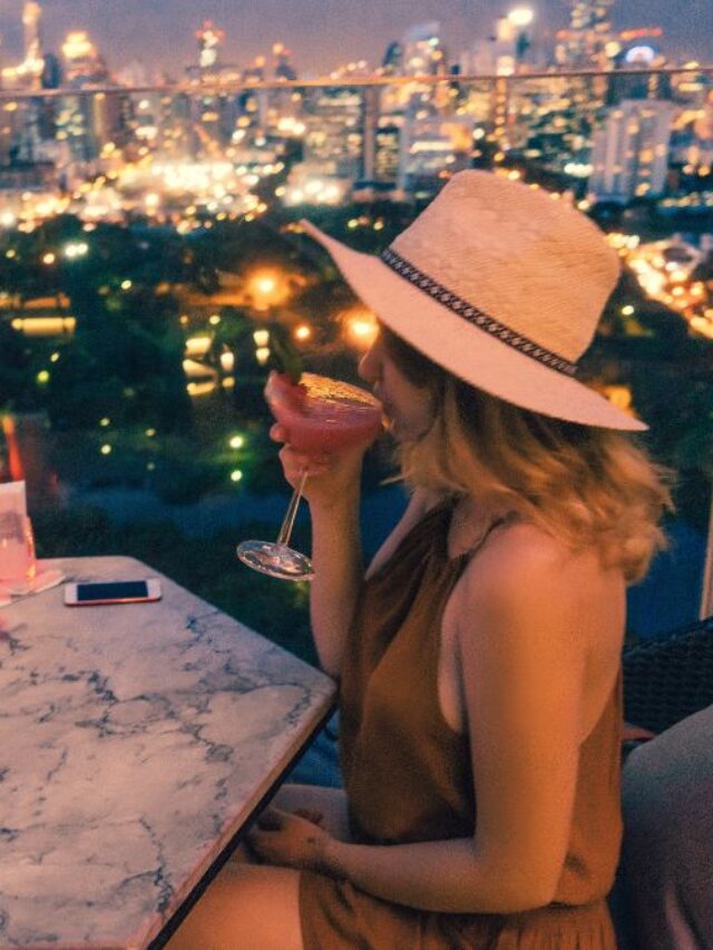 Relax at a Rooftop Bar