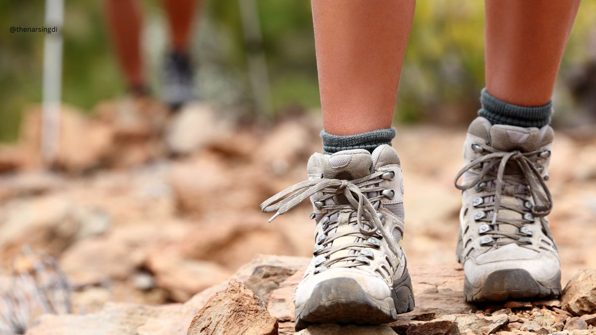 hiking shoes